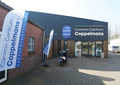 Beletteringen beachflags signing Coppelmans