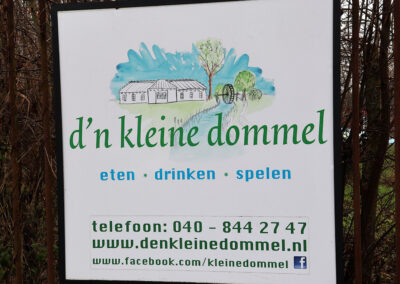 Reclamebord kleine dommel