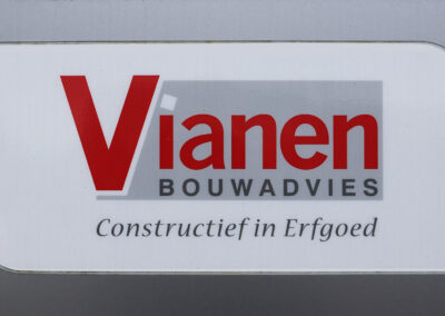 Signbord logo Vianen Bouwadvies